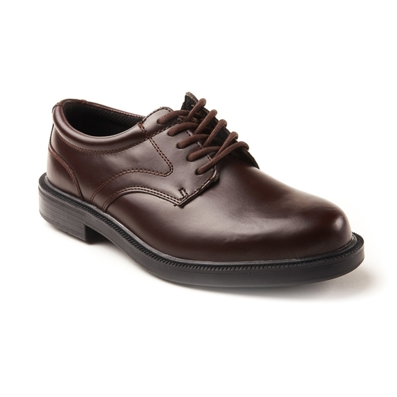 Deer Stags Brown Times Comfort Oxford - Picture 1 of 8